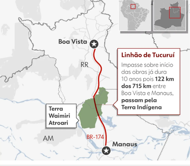 Obras do Linhão de Tucuruí