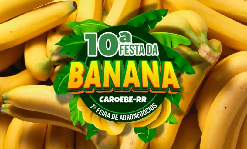 Assinatura de convênio marca apoio do Sebrae/RR à 10ª Edição da Festa da Banana e 7ª Feira de Agronegócios de Caroebe